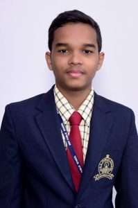 Rohith V H - Deputy Head Boy (Prefects)