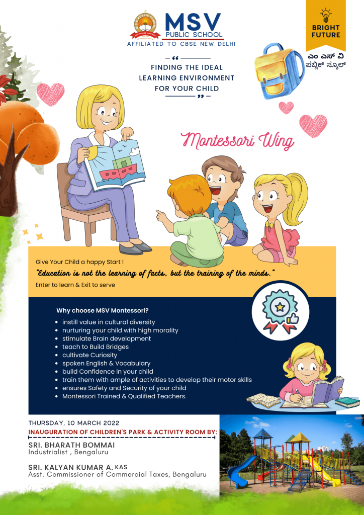 flyer Montessori